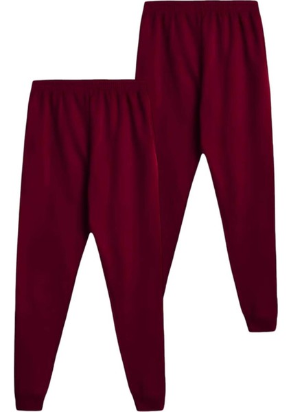 Çocuk Beli Lastikli Jogger Eşofman Altı 2'li Set