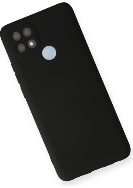 Oppo A15 Yumuşak Silikon Kılıf - Siyah modelleri