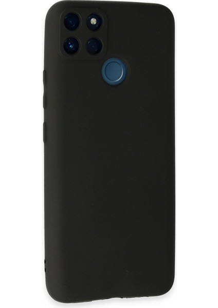 Realme C25Y Yumuşak Silikon Kılıf - Siyah modelleri