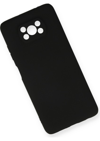 Xiaomi Pocophone X3 Pro Yumuşak Silikon Kılıf - Siyah modelleri