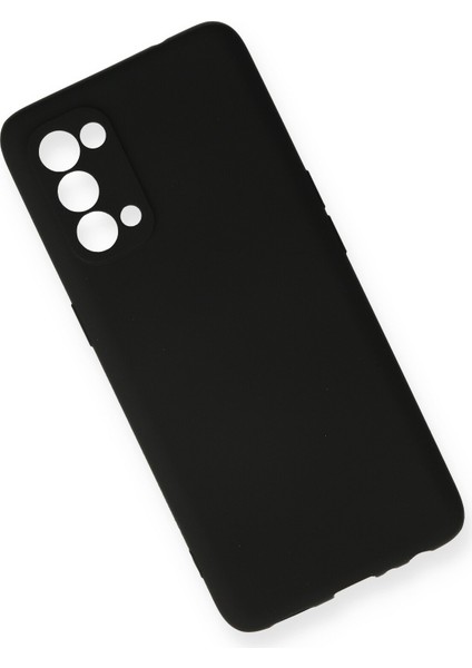 Oppo Reno 5 Yumuşak Silikon Kılıf - Siyah modelleri