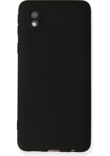 Samsung Galaxy A01 Core Yumuşak Silikon Kılıf - Siyah