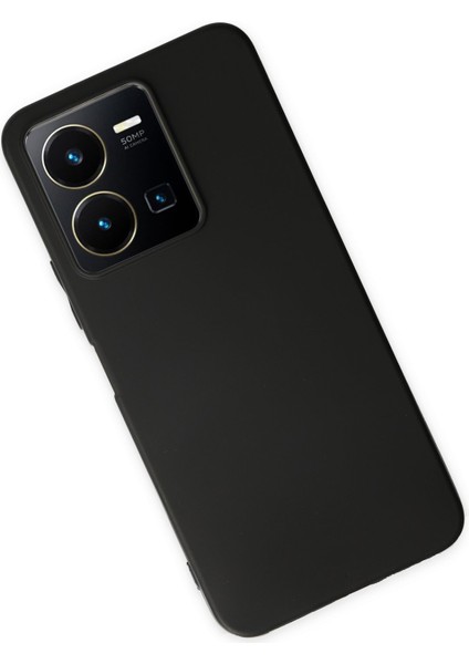Vivo Y35 Yumuşak Silikon Kılıf - Siyah modelleri