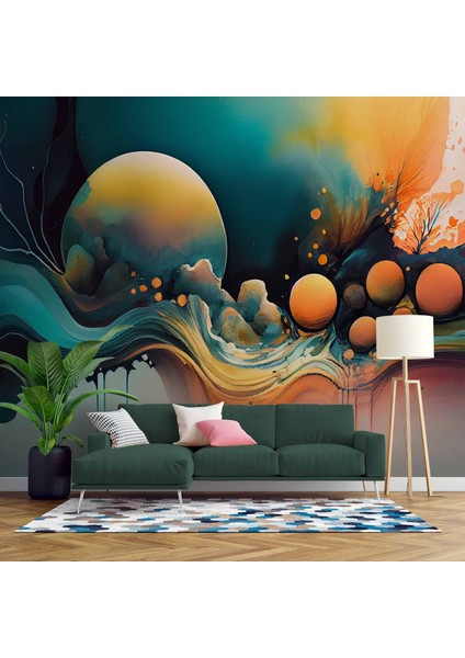 Renkli Sanatsal Çizim