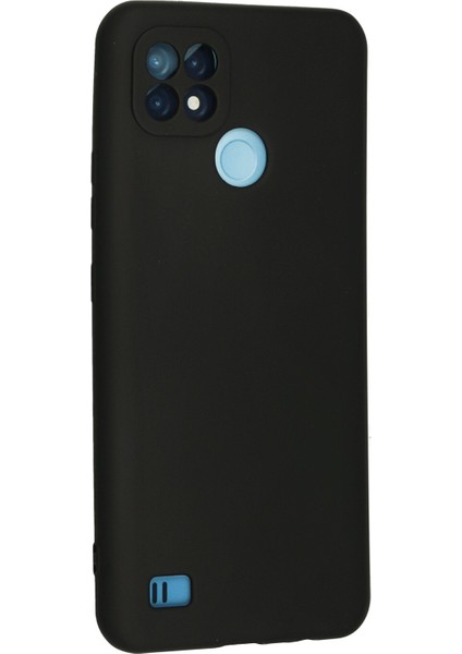Realme C21 Yumuşak Silikon Kılıf - Siyah modelleri