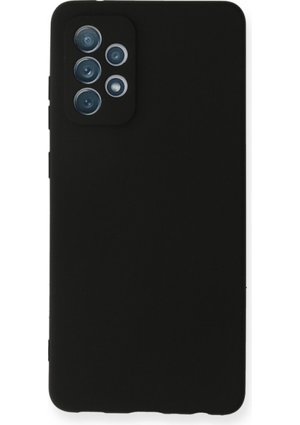 Samsung Galaxy A72 Yumuşak Silikon Kılıf - Siyah