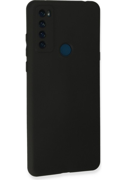 Tcl 20 Se Yumuşak Silikon Kılıf - Siyah