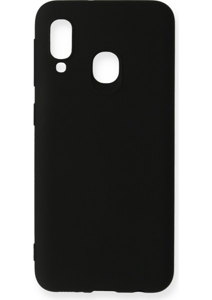 Samsung Galaxy A20E Yumuşak Silikon Kılıf - Siyah