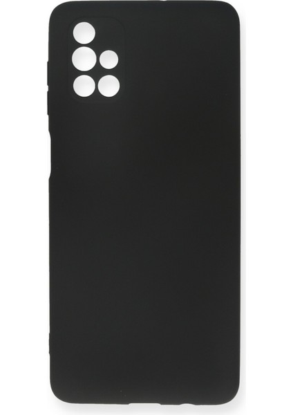 Samsung Galaxy M51 Yumuşak Silikon Kılıf - Siyah