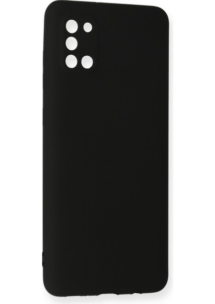 Samsung Galaxy A31 Yumuşak Silikon Kılıf - Siyah modelleri