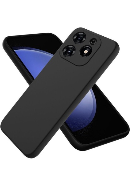 Tecno Spark 20C Yumuşak Silikon Kılıf - Siyah