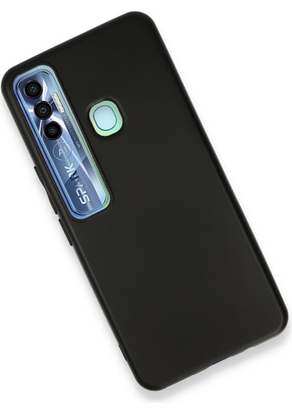 Tecno Spark 7 Pro Yumuşak Silikon Kılıf - Siyah