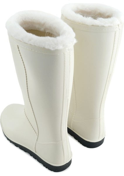 Kadın Kışlık Pvc Içi Sıcak Astarlı Su Geçirmez Çizme fırsatları