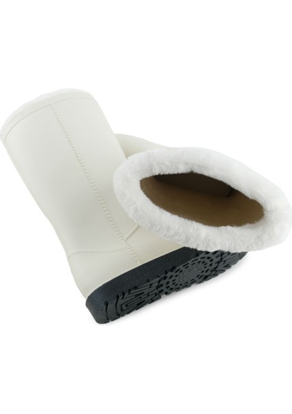 Kadın Kışlık Pvc Içi Sıcak Astarlı Su Geçirmez Çizme indirimleri