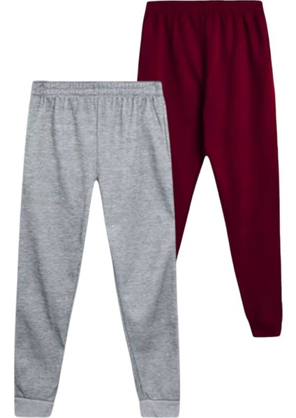 Çocuk Beli Lastikli Jogger Eşofman Altı 2'li Set fırsatları