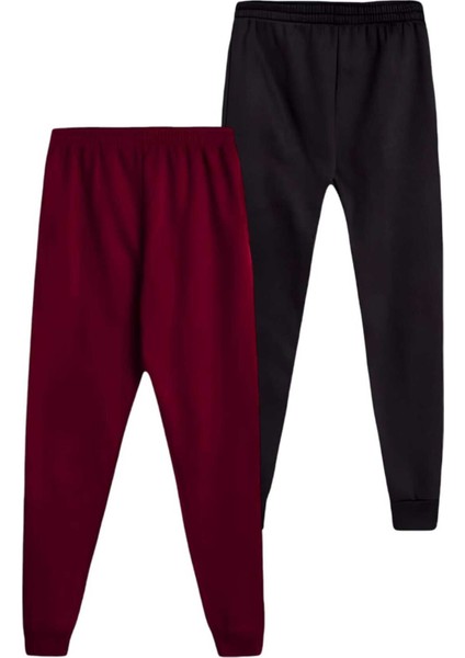 Çocuk Beli Lastikli Jogger Eşofman Altı 2'li Set