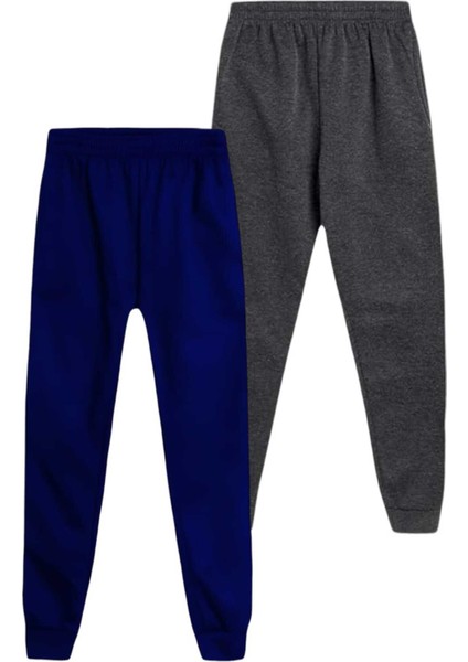 Çocuk Beli Lastikli Jogger Eşofman Altı 2'li Set fırsatları