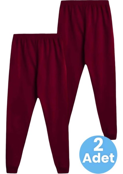 Çocuk Beli Lastikli Jogger Eşofman Altı 2'li Set