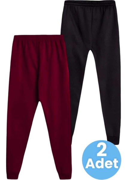 Çocuk Beli Lastikli Jogger Eşofman Altı 2'li Set
