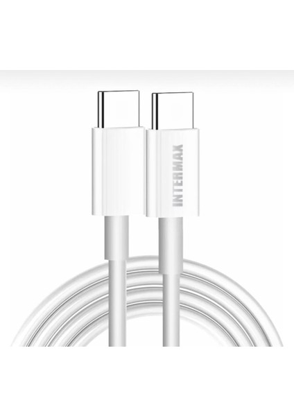 Apple Uyumlu 15/16 Pro Yeni Nesil Usb-C To Usb-C Girişli 25WATT Hızlı Adaptör Kablo