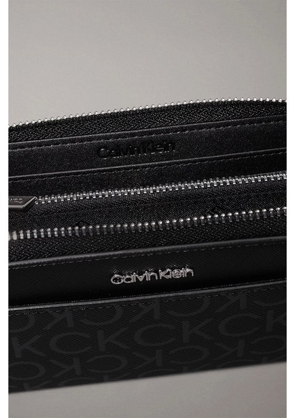 Calvin Klein Ck Must Lg Zıp Around_mono