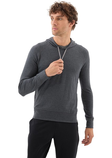 Erkek Termal Sweatshirt 2. Seviye 7468 - Antrasit