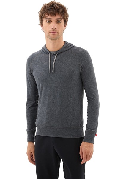 Erkek Termal Sweatshirt 2. Seviye 7468 - Antrasit