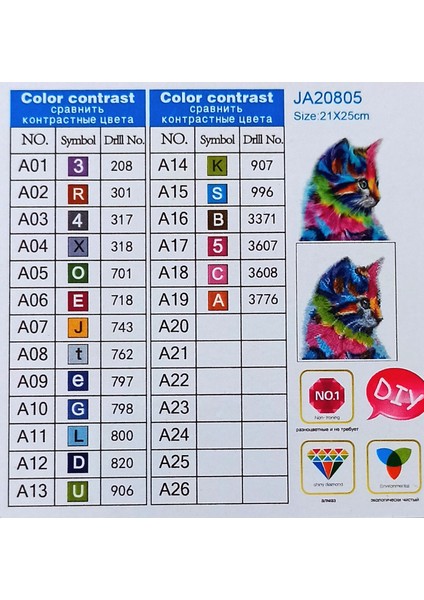 Boncuklu Taşlı Mozaik Elmas Goblen Pano Tablo Resim Puzzle Dıamond Paıntıng Ebat 21X25 Çocuklar Için fiyatları