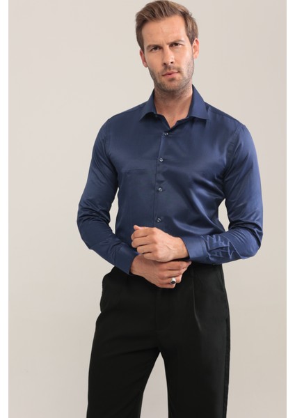 Slim Fit Erkek Gömleği