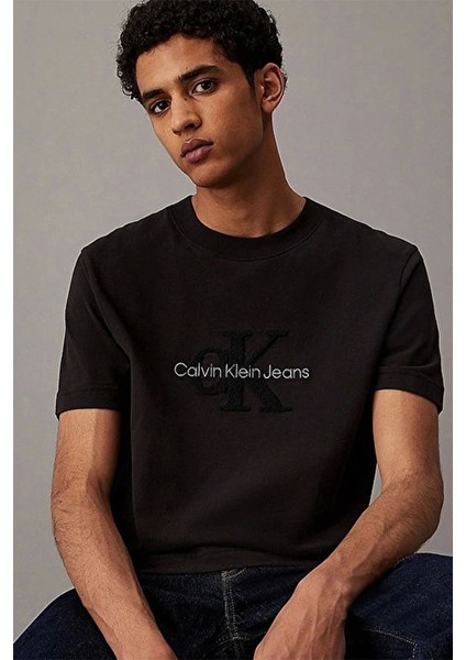 Calvin Klein Chenılle Monologo Tee