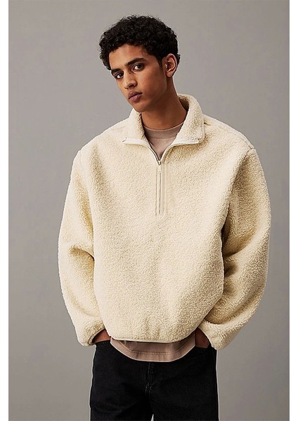 Calvin Klein Half Zıp Sherpa