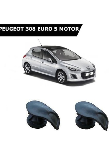 Peugeot 308 Euro 5 Motor Üst Koruma Kapak Takma Aparatı Takım 0137G0