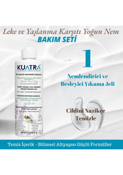 Leke, Yaşlanma Karşıtı ve Yoğun Nem Gece Set Doğal Içerik, Onarıcı Bakım, Yoğun Nem