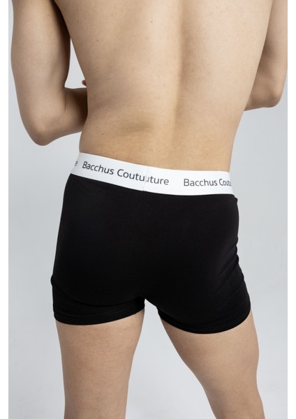 Bacchus Couture 3'lü Yumuşak ve Nefes Alabilir Pamuklu Erkek Boxer - Şık ve Rahat Iç Giyim Seti fırsatları