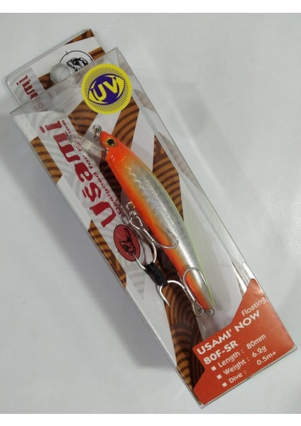 Now 80F-SR 80 mm 6.2 gr Maket Balık -0220