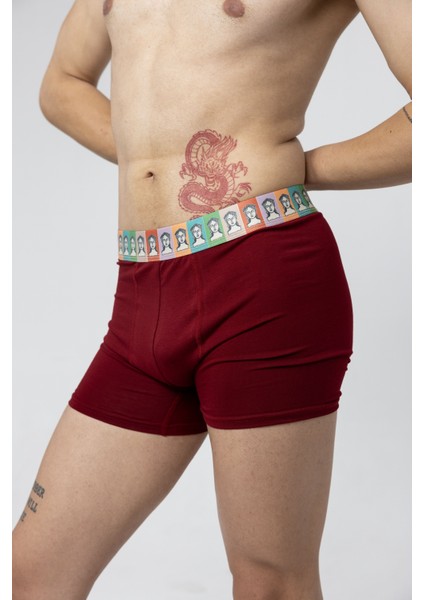 Bacchus Couture 3'lü Yumuşak ve Nefes Alabilir Pamuklu Erkek Boxer - Şık ve Rahat Iç Giyim Seti