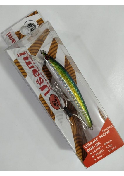 Now 80F-SR 80 mm 6.2 gr Maket Balık - 017