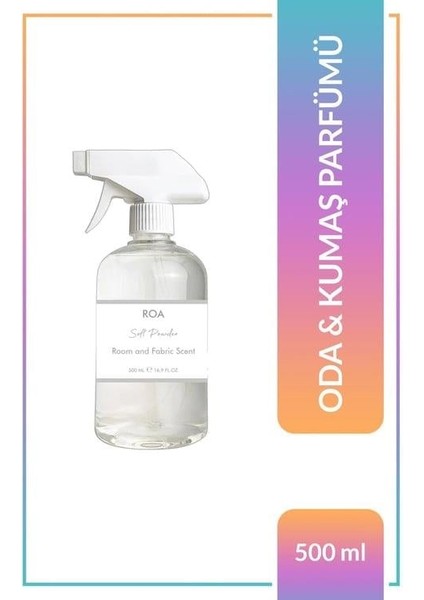 Soft Powder Oda ve Kumaş Parfümü 500 ml