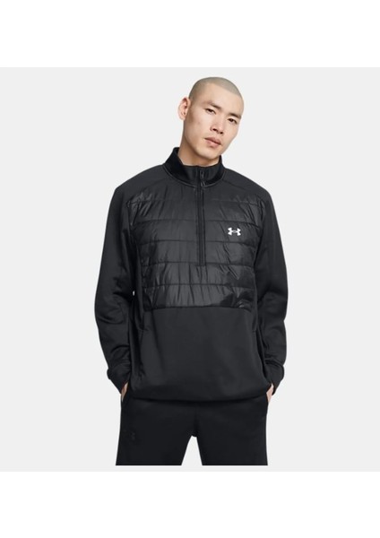 Under Armour Armour Fleece Hz Swacket Siyah Erkek Mont