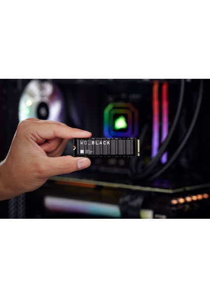 Wd Black 1tb SN850X 7300-6300MB/S (Ps5-Wwindows 10+ Uyumlu) Gaming Internal Nvme Pcıe Gen4 X4 SSD - BB9H0010BNC-WRSN