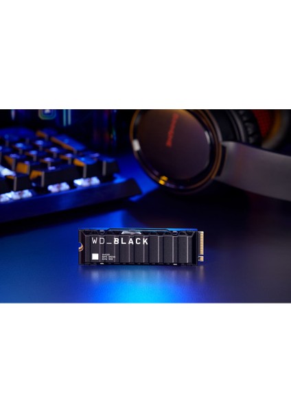 Wd Black 1tb SN850X 7300-6300MB/S (Ps5-Wwindows 10+ Uyumlu) Gaming Internal Nvme Pcıe Gen4 X4 SSD - BB9H0010BNC-WRSN