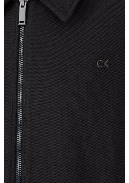 Calvin Klein Streç Psmuklu Regular Fit Polo Yaka Sweat K10K113559BEH Erkek Sweat K10K113559 Beh