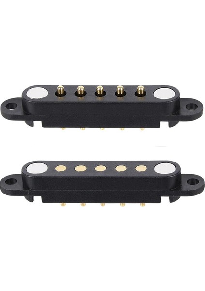 5-Pin 2.54MM Pogo Pin Manyetik Konnektör Takımı - Kulaklı