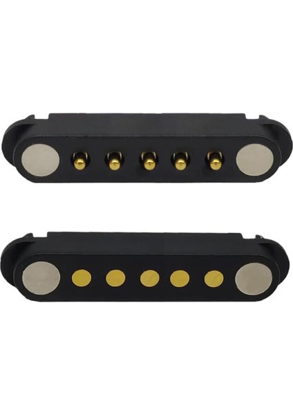 5-Pin 2.54MM Pogo Pin Manyetik Konnektör Takımı