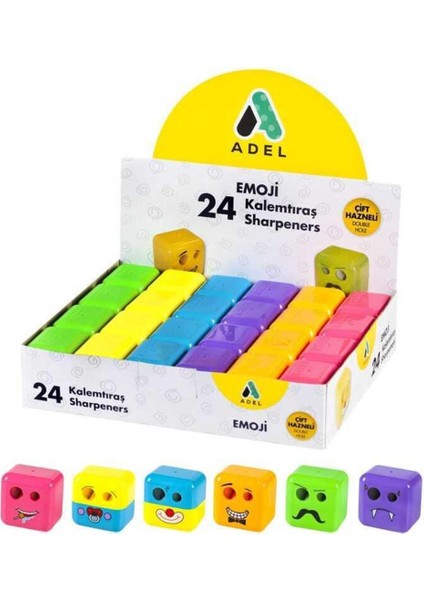 Kalemtraş Emoji - 24 Adet