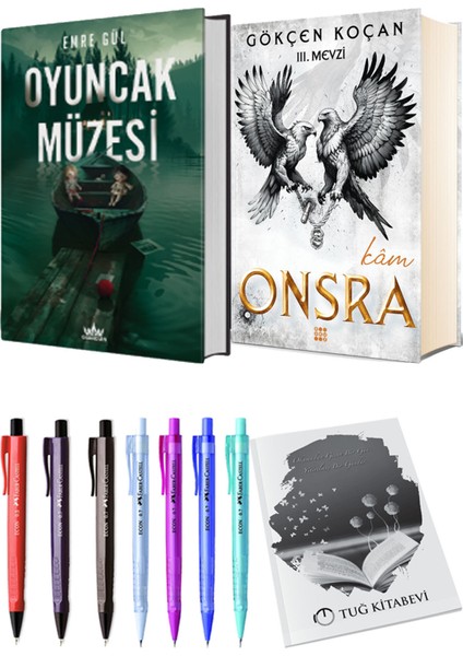 Onsra Kam Ciltli ve Guardian Oyuncak Müzesi 1 Ciltli Emre Gül 2'li Set + Hediyeli
