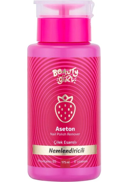 Pompalı Aseton Nemlendirici Etkili - Çilek 175 ml