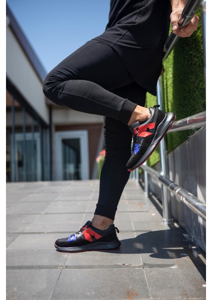 Shoes Siyah Deri Erkek Sneaker indirimleri