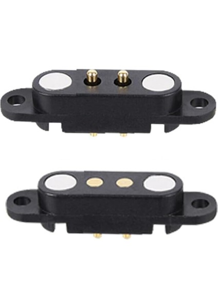 2-Pin 2.54MM Pogo Pin Manyetik Konnektör Takımı - Kulaklı