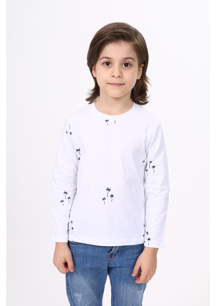 Erkek Çocuk Baskılı Tişört